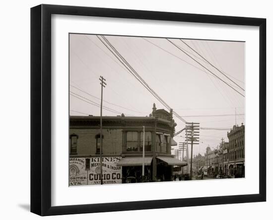 El Paso Street, El Paso, Texas-null-Framed Photo