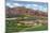 El Paso, Texas - Aerial Panoramic View of Fort Bliss, Logan Heights Cantoment, c.1940-Lantern Press-Mounted Art Print