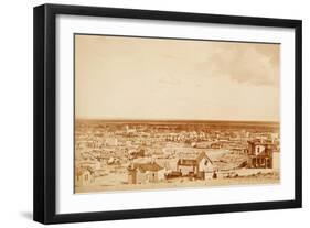 El Paso, Texas Panoramic-F. Parker-Framed Art Print