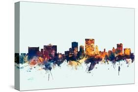 El Paso Texas Skyline-Michael Tompsett-Stretched Canvas
