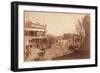 El Paso-The Day The Circus Came To Town-F. Parker-Framed Art Print