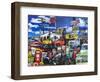 El Paso Truck Salvage-John Roy-Framed Giclee Print