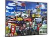 El Paso Truck Salvage-John Roy-Mounted Giclee Print