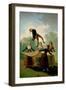 El Pelele (The Puppet) 1791-2-Francisco de Goya-Framed Giclee Print