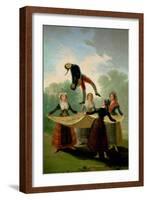 El Pelele (The Puppet) 1791-2-Francisco de Goya-Framed Giclee Print