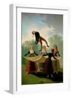 El Pelele (The Puppet) 1791-2-Francisco de Goya-Framed Giclee Print