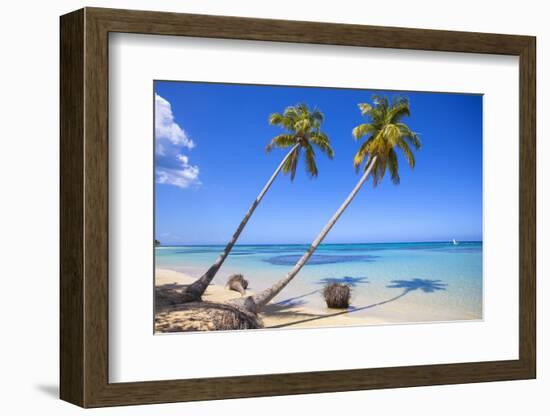 El Portillo Beach, Las Terrenas, Samana Peninsula, Dominican Republic, West Indies, Caribbean-Jane Sweeney-Framed Photographic Print