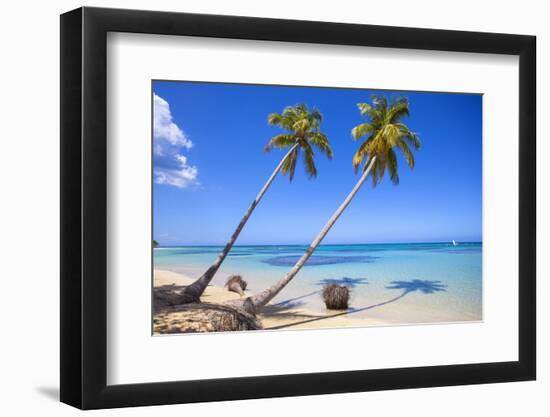 El Portillo Beach, Las Terrenas, Samana Peninsula, Dominican Republic, West Indies, Caribbean-Jane Sweeney-Framed Photographic Print