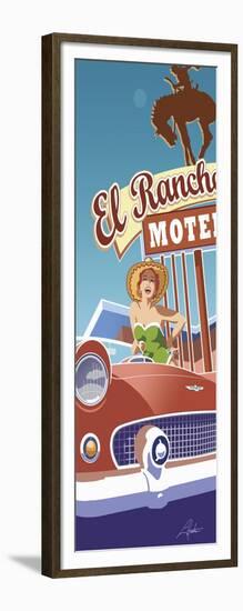 El Rancho-Larry Hunter-Framed Giclee Print