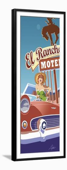 El Rancho-Larry Hunter-Framed Giclee Print