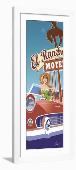 El Rancho-Larry Hunter-Framed Giclee Print