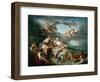 El rapto de Europa, 1747.-Francois Boucher-Framed Giclee Print