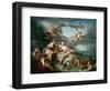 El rapto de Europa, 1747.-Francois Boucher-Framed Giclee Print