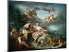 El rapto de Europa, 1747.-Francois Boucher-Mounted Giclee Print