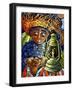 El Regreso Del Coqui Dorado-Oscar Ortiz-Framed Giclee Print