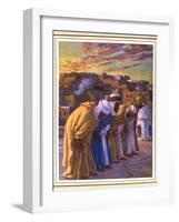 El Rekaa Ou L'Inclination (La Prier) (Prayer of Inclinatio), 1918-Etienne Dinet-Framed Giclee Print