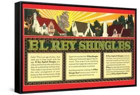 El Rey Shingles Ad-null-Framed Stretched Canvas