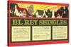 El Rey Shingles Ad-null-Stretched Canvas