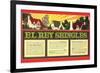 El Rey Shingles Ad-null-Framed Art Print