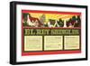 El Rey Shingles Ad-null-Framed Premium Giclee Print