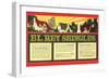 El Rey Shingles Ad-null-Framed Premium Giclee Print