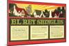 El Rey Shingles Ad-null-Mounted Premium Giclee Print