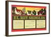 El Rey Shingles Ad-null-Framed Art Print