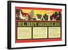 El Rey Shingles Ad-null-Framed Art Print