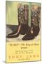 El Rey Tony Loma Cowboy Boots-null-Mounted Art Print