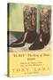 El Rey Tony Loma Cowboy Boots-null-Stretched Canvas