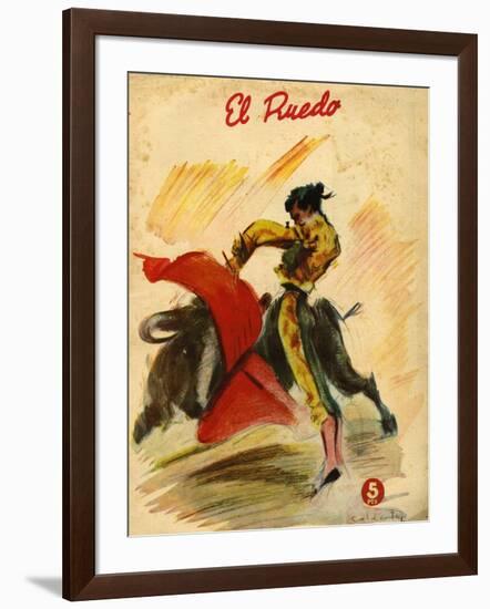 El Ruedo, Magazine Cover, Spain, 1954-null-Framed Giclee Print