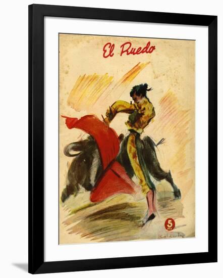 El Ruedo, Magazine Cover, Spain, 1954-null-Framed Giclee Print