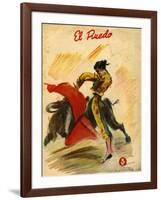 El Ruedo, Magazine Cover, Spain, 1954-null-Framed Giclee Print