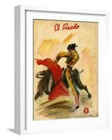 El Ruedo, Magazine Cover, Spain, 1954-null-Framed Giclee Print