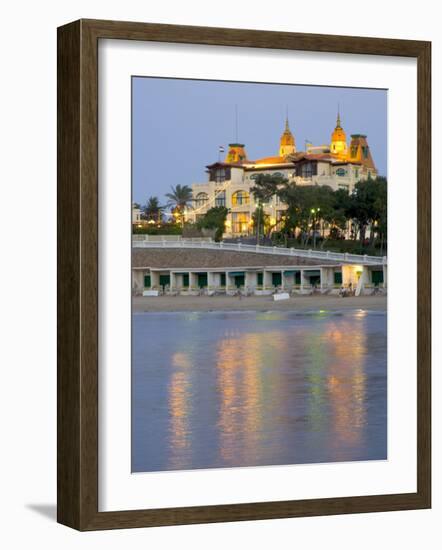 El Salamiek Palace Hotel and Casino, Alexandria, Egypt-Darrell Gulin-Framed Photographic Print