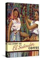 El Salvador Coffee, Pickers-null-Stretched Canvas