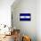 El Salvador Flag Design with Wood Patterning - Flags of the World Series-Philippe Hugonnard-Framed Stretched Canvas displayed on a wall