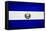 El Salvador Flag Design with Wood Patterning - Flags of the World Series-Philippe Hugonnard-Framed Stretched Canvas