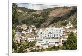 El Santuario de la Virgen del Cisne, in village of El Cisne, near Loja, Southern Highlands, Ecuador-Tony Waltham-Framed Photographic Print