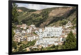 El Santuario de la Virgen del Cisne, in village of El Cisne, near Loja, Southern Highlands, Ecuador-Tony Waltham-Framed Photographic Print