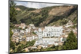 El Santuario de la Virgen del Cisne, in village of El Cisne, near Loja, Southern Highlands, Ecuador-Tony Waltham-Mounted Photographic Print