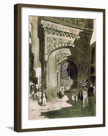 El-Sebil, Cairo, Egypt, 1928-Louis Cabanes-Framed Giclee Print