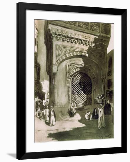 El-Sebil, Cairo, Egypt, 1928-Louis Cabanes-Framed Premium Giclee Print