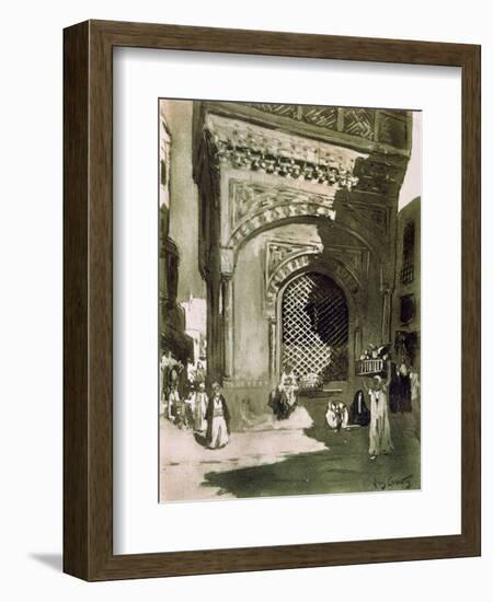 El-Sebil, Cairo, Egypt, 1928-Louis Cabanes-Framed Giclee Print