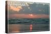 El Segundo, California - Dawn-Lantern Press-Stretched Canvas