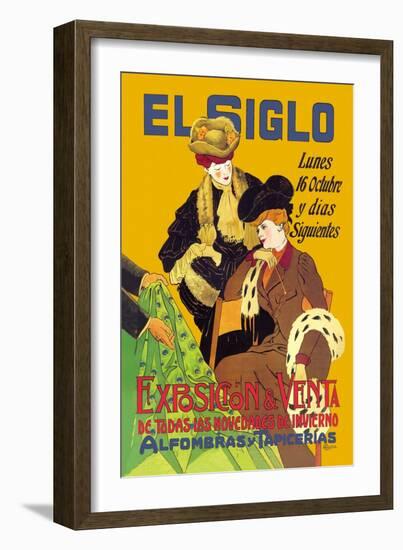 El Siglo: Exposicion y Venta-Milo Winter-Framed Premium Giclee Print