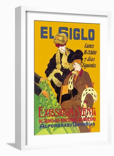 El Siglo: Exposicion y Venta-Milo Winter-Framed Art Print