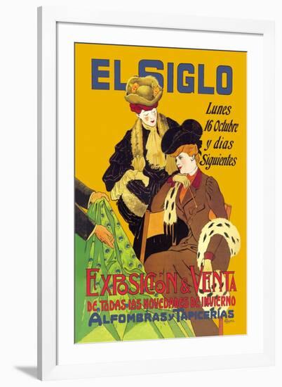 El Siglo: Exposicion y Venta-Milo Winter-Framed Art Print