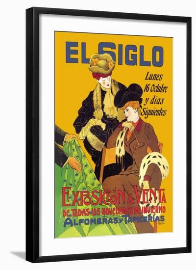 El Siglo: Exposicion y Venta-Milo Winter-Framed Art Print