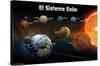 El Sistema Solar 2013 (Solar System)-Trends International-Stretched Canvas